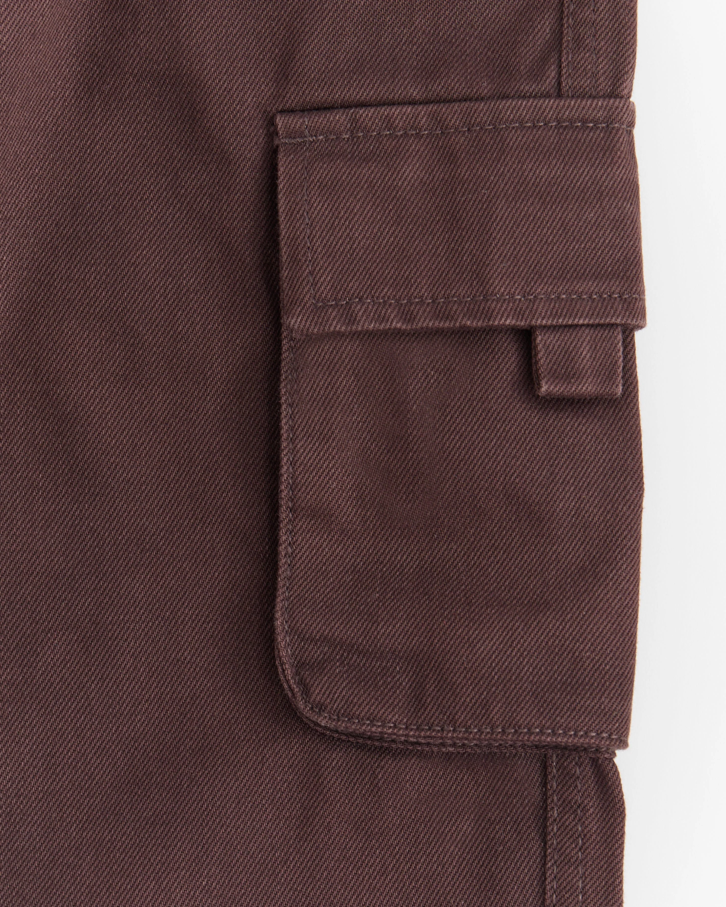 Workwear Cargo Pants - Brown - Image 6